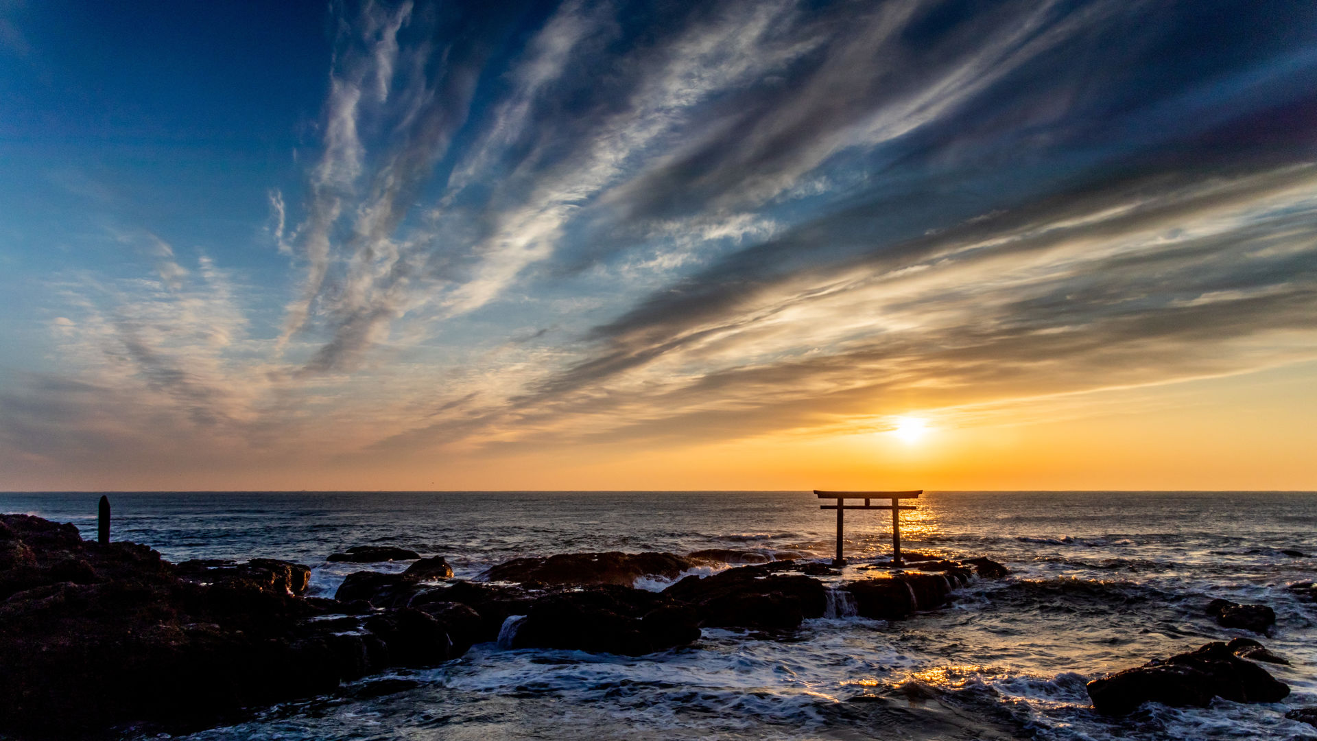 Learn More About Oarai Isosaki Jinja Torii Of Kamiiso Ibaraki Find 47