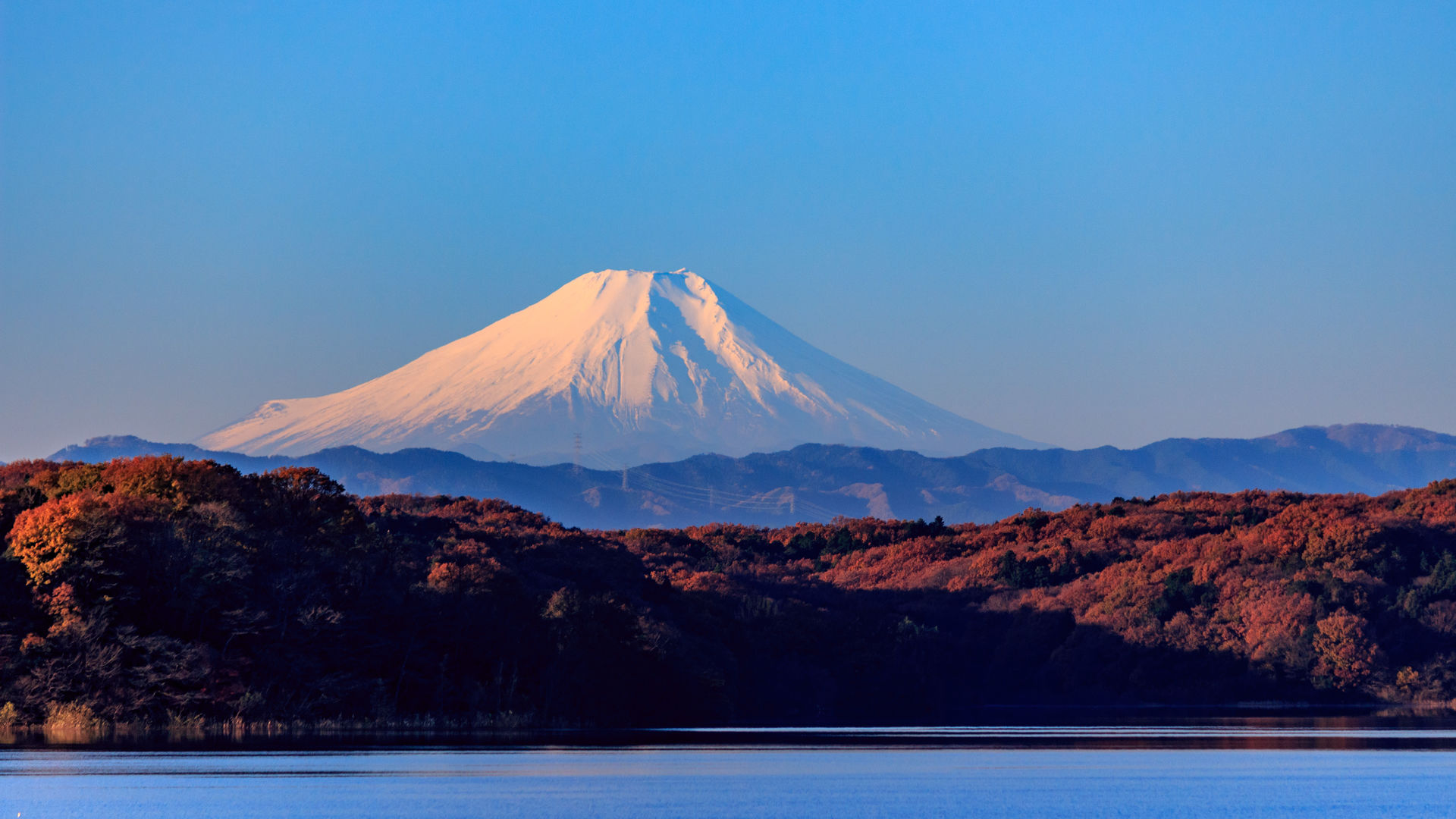 狭山湖からの富士山 埼玉県 について詳しく見る Find 47